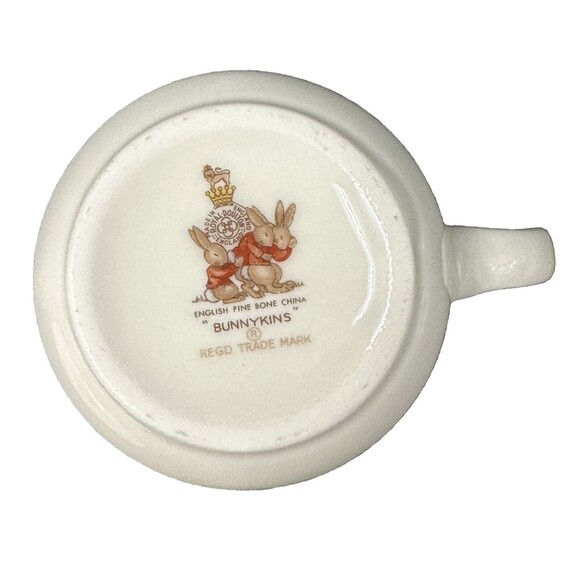 Royal Doulton Bunnykins English Bone China Kids Plate and Cup Mug Set - Picture 10 of 12